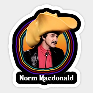 Norm Macdonald Sticker